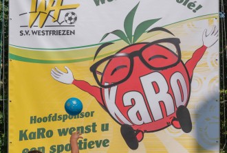 KARO VERLENGD SPONSOROVEREENKOMST S.V. WESTFRIEZEN MET EEN SCOREBORD