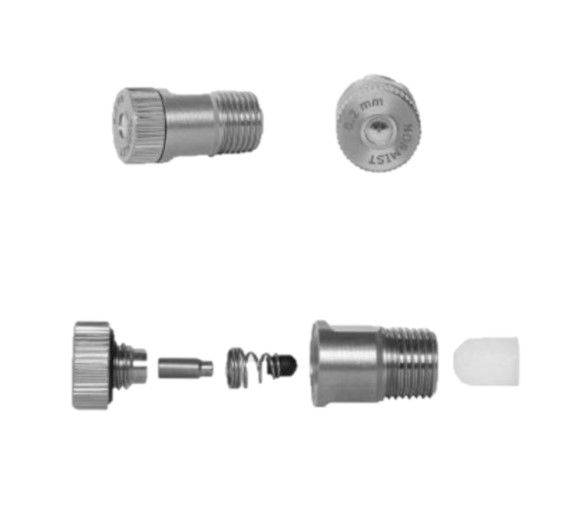 nozzle 0.30 ss 1/8" met filter