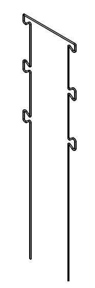 pioen-touw-steun 900x300x6mm 6 oortjes
