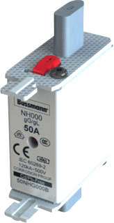 smeltpatroon(mes) NH000 50A 500VAC