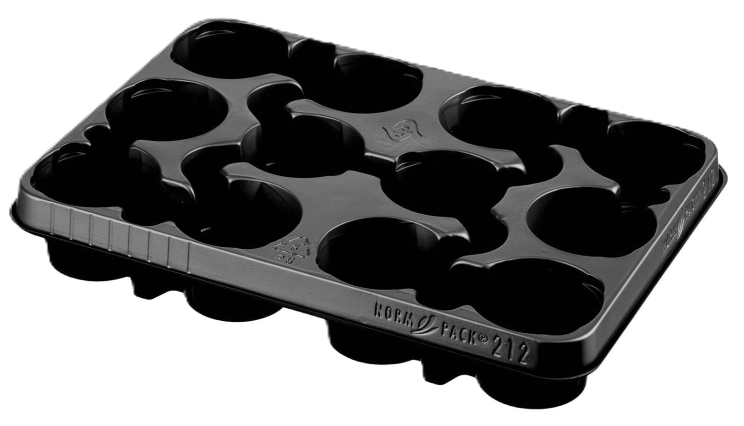 Normpacktray 212 40x28cm recy 2400/plt