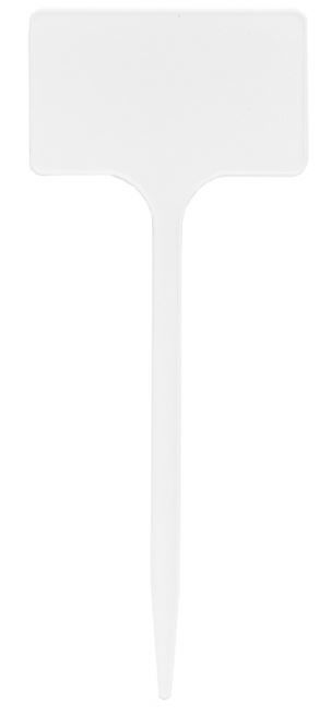 plaatetiket 24x10x6 wit recht 100/zak