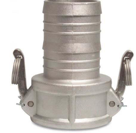 alu koppeling kamlock M-deel 2½'' tule