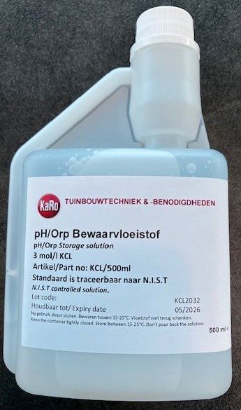 bewaarvloeistof pH-elektr. 500 ml KCL