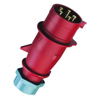 stekker 400V 16A 4p CEE rood