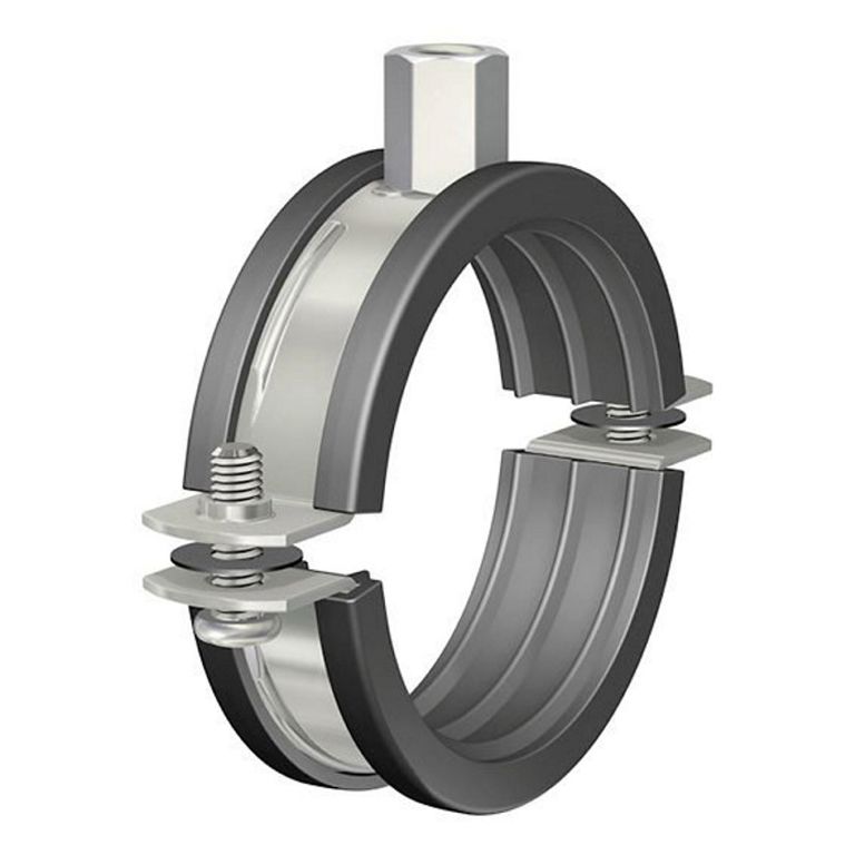 rvs ophangbeugel+rubber 26-30