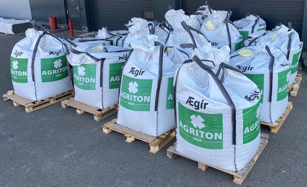 zeeschelpenkalk 1.000kg/bigbag