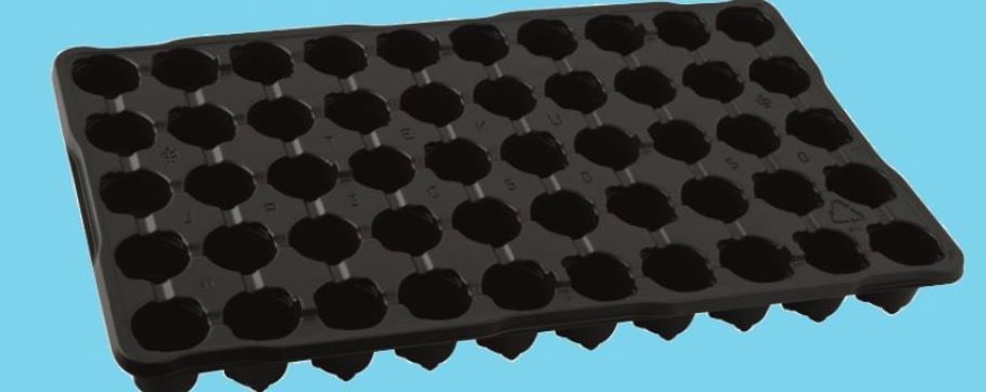 Teku tray JP 30x50cm 50v 180/doos zwart