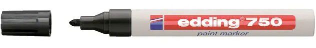 stift edding 750 zwart 2-4mm