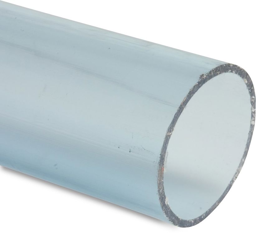 pvc buis 40mm x2,0 transparant 10b