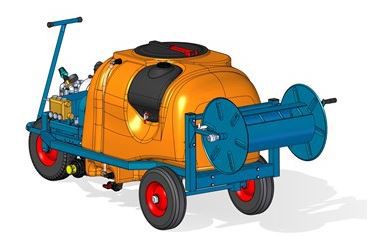 Haspel 600 ½" recht gemont. op Atlanta