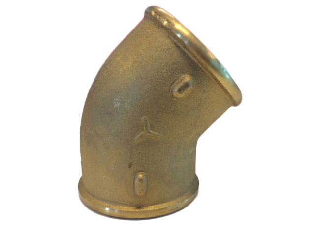 mess knie 45° 1½" bi 40bar