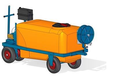 verenhaspel 50m gemonteerd op Georgia