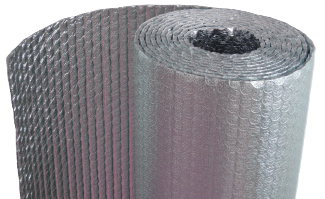 noppenfolie alu 150cm 50mtr (-20gr+80gr)