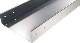 RVS kabelgoot 140mm per meter LG3