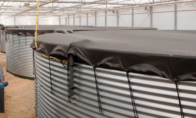 spanzeil silo anti-alg pe700 ø455cm