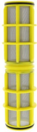Amiad binnenfilter 1½" 100mu PL+RVS-geel