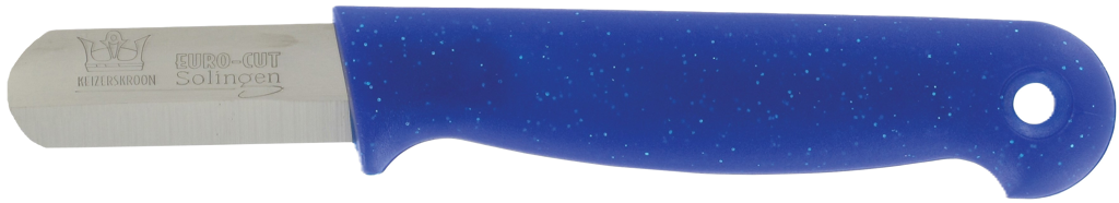 mes 45mm bandstaal rond blauw 50/doos