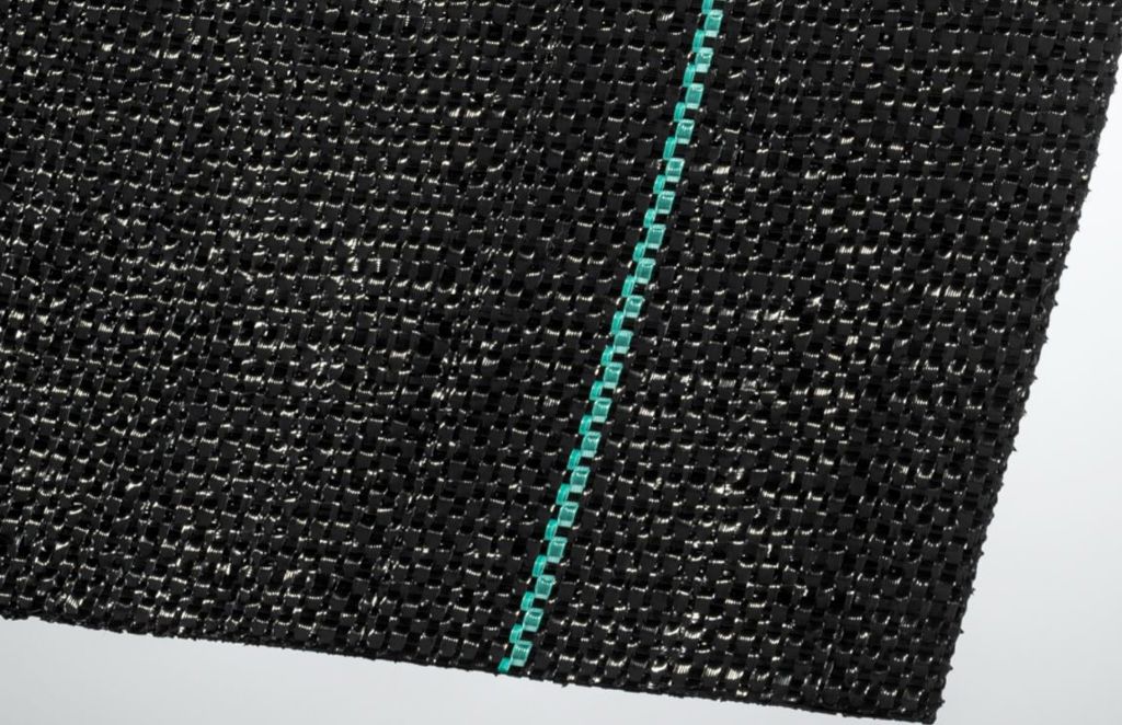 Looftrekdoek 130cm 120mtr zwart+zelfkant