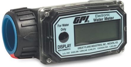 elektronische doorstroommeter