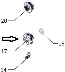 top divisor Mini Sigma 2-3-4"