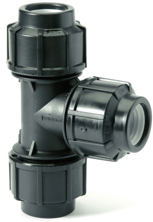 pe T-stuk 75x75x75 kiwa