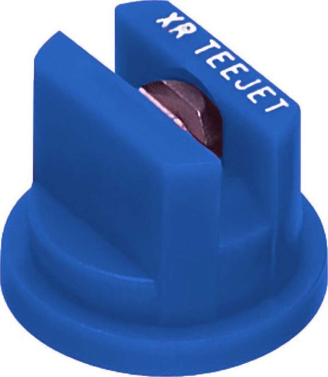 vlakstraaltip XR11003 rvs blauw