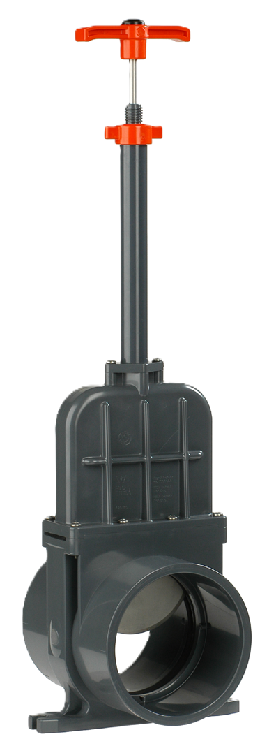 pvc schuifafsluiter 110+1000mm as