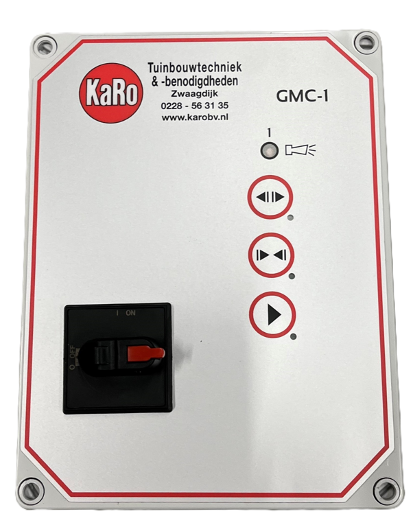 raamrelaiskast gmc 1v 5,0A 3x400V 3w+e