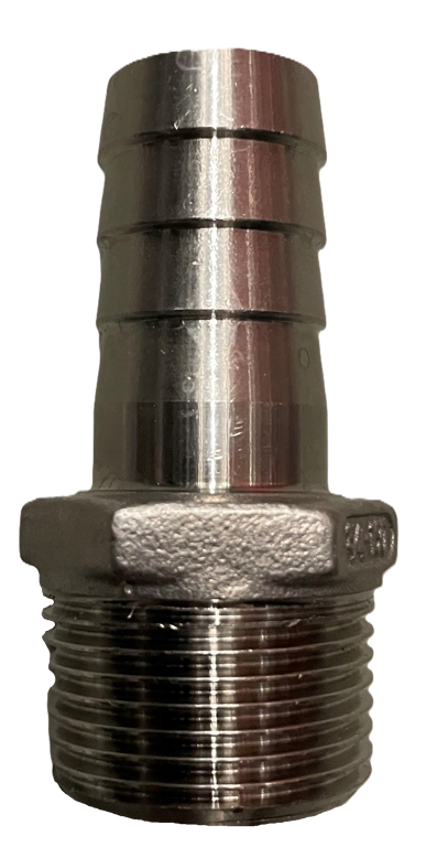 rvs slangtule 1"x26mm