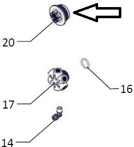 plug 1,5"-1/4" Mini Sigma 2-3-4"