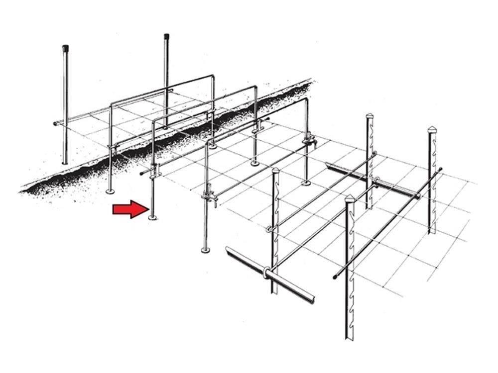 staander 13x1mm + ring 160cm