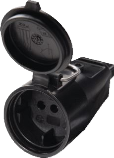 contrastekker prikkabel zonder randaarde