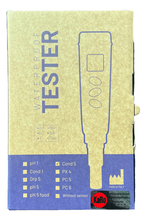 EC5-tester waterdicht set excl. koffer