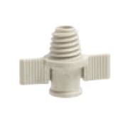 connector grijs vrouw x 3/8"