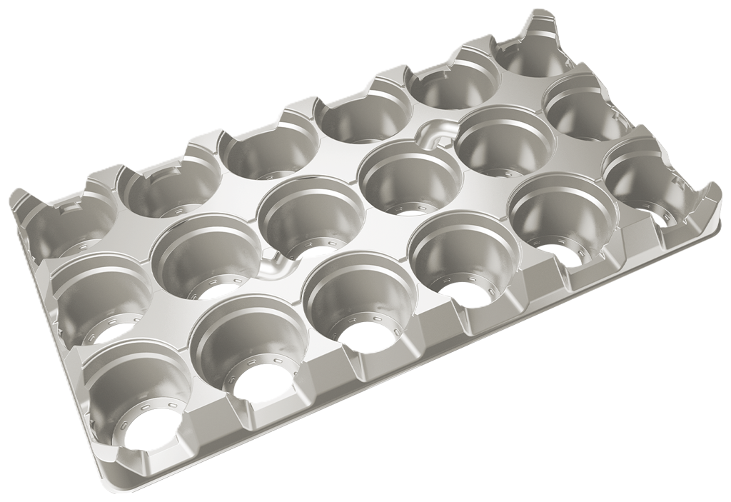 Teku tray TT3155-9/18AZ grijs 1230/plt