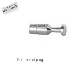 messing fitting eind plug (m) 10mm