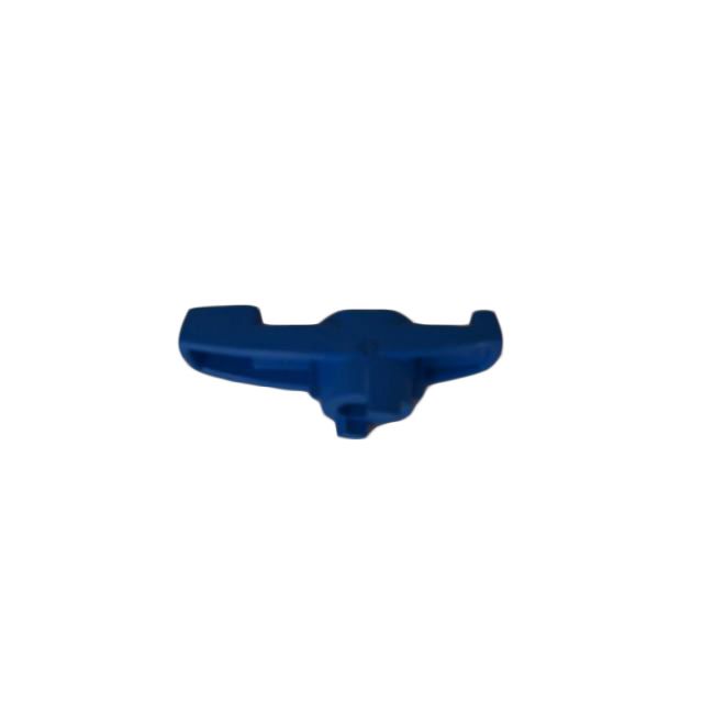 hendel tbv pvc kogelkraan TP 75mm blauw