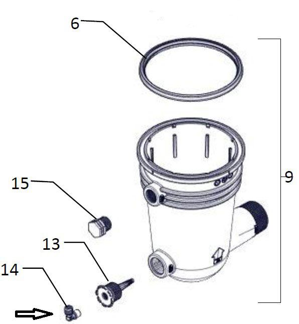 knie 1/4"x8mm Mini Sigma 2-3-4"