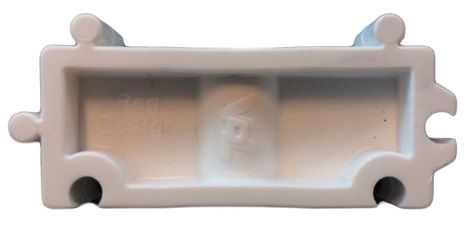 vulblokje buisklem wit 32mm