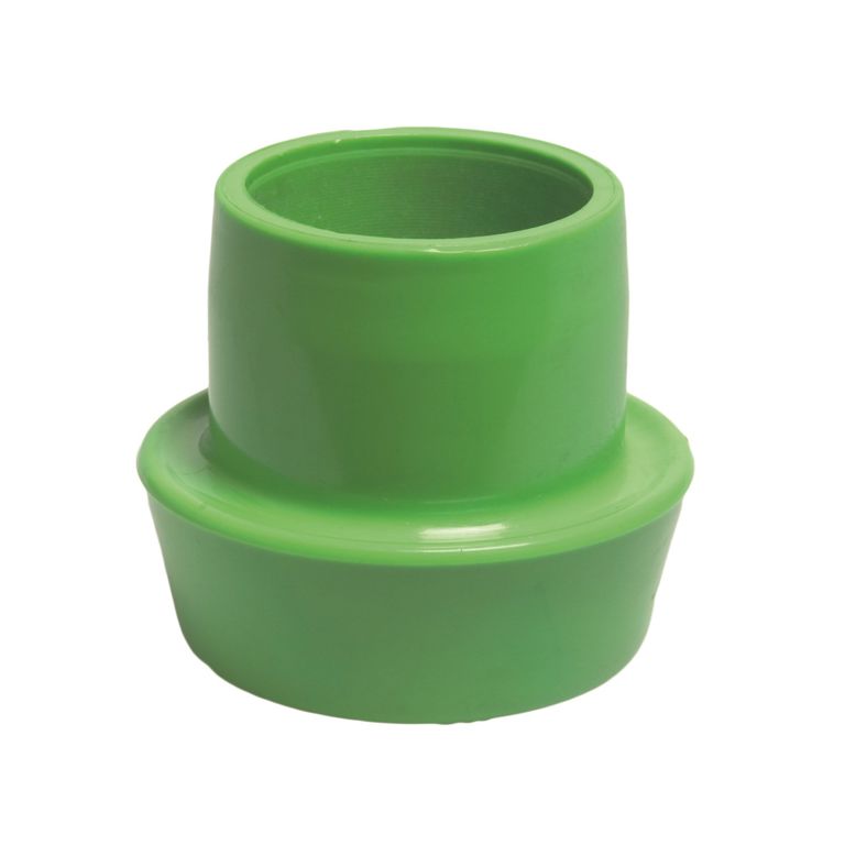 pvc V-deel groen 75mm