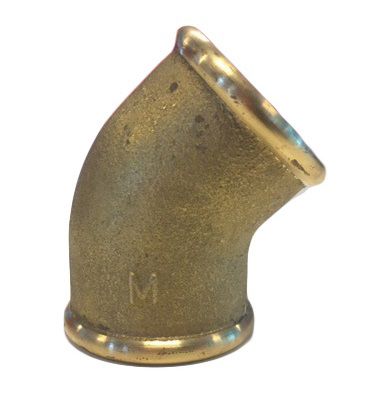 mess knie 45° 1" bi 40bar