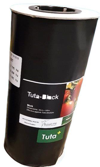 Signaalrol zwart 15cm 100m/rol 8/ds