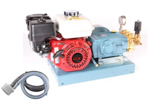 plunjerpomp met benzinemotor 15L-50bar