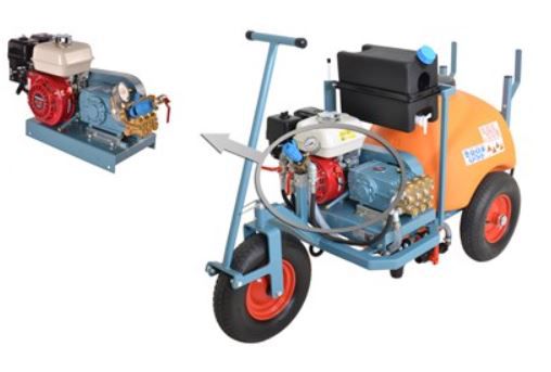 plunjerpomp met benzinemotor 21-50-120