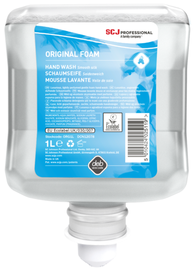 schuimzeep foamwash geparfumeerd 1 liter