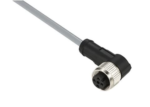 connector kabel M12 haaks 4p female