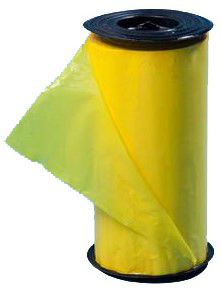 Signaalrol dun geel 30cm 100m/rol 4/ds