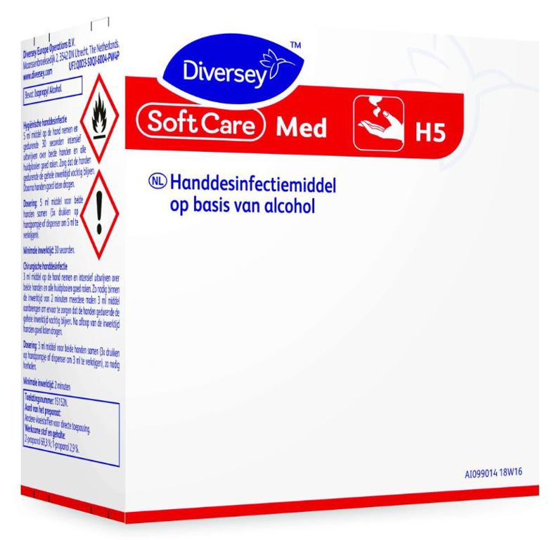 Soft care med handdesinf. H5 6x0,8L/doos