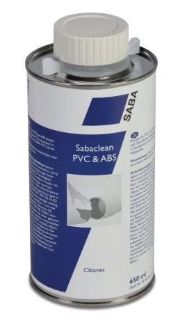 Saba pvc & abs cleaner 650ml/bus